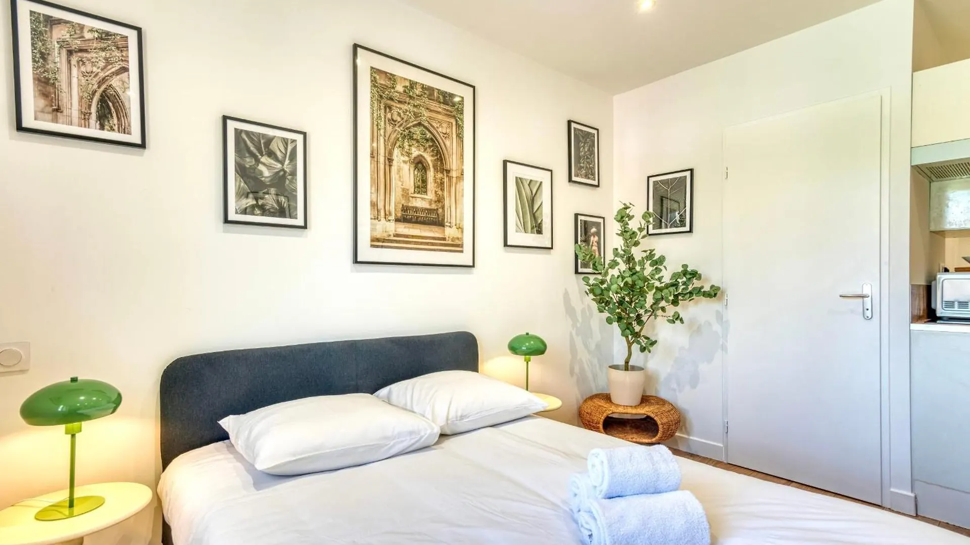 Le Basalte - Confortable Studio Avec Parking Prive Oullins Apartment